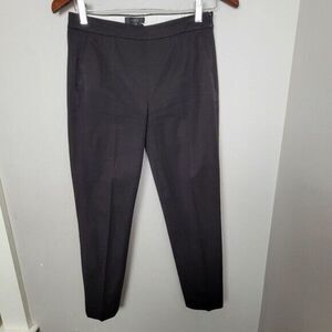 JCREW Martie pant in bi-stretch cotton Black 0